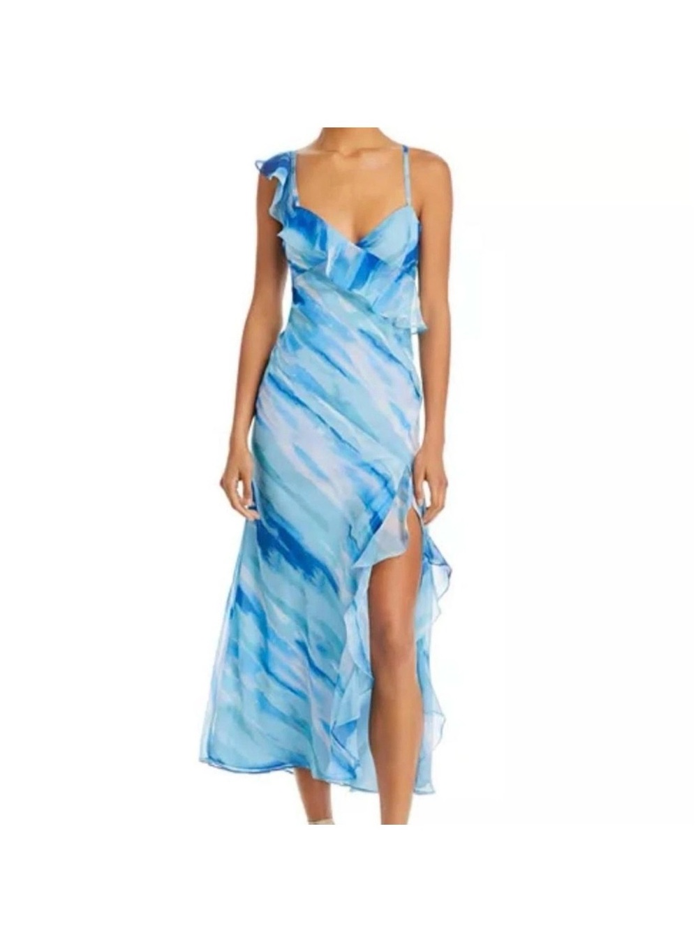Aqua Maxi Dress